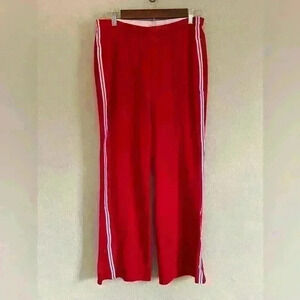 Tommy Hilfiger Red Pant White Stripe Vintage Size Womens Small
